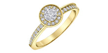 Charger l&#39;image dans la galerie, Ring - 10kt yellow gold - Natural Diamonds | DD8197Y70
