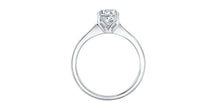 Load image into Gallery viewer, Ring - Natural Round Cut  Maple Leaf Diamonds - 18kt White Gold  | ML147W82
