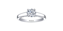 Load image into Gallery viewer, Ring - Natural Round Cut  Maple Leaf Diamonds - 18kt White Gold  | ML163W50
