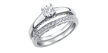 Load image into Gallery viewer, Ring - Natural Round Cut  Maple Leaf Diamonds - 18kt White Gold  | ML163W50
