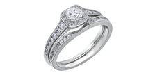 Load image into Gallery viewer, Ring - Natural Round Cut  Maple leaf diamonds - 18kt White Gold  | ML258W120
