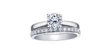 Charger l&#39;image dans la galerie, Ring - Natural Round Cut  Maple Leaf Diamonds - 18kt White Gold  | ML806W100-99
