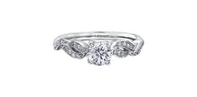 Load image into Gallery viewer, Ring - Natural Round Cut  Maple Leaf Diamonds - 18kt White Gold  | ML382W60
