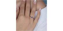 Load image into Gallery viewer, Ring - Tanzanite &amp; Natural Diamonds  - 10kt  gold  | DD8293YTZ
