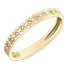Ring - 10kt yellow gold - diamonds | 30028