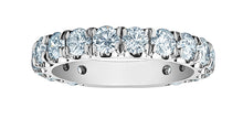 Load image into Gallery viewer, Half Eternity Ring - 14kt White Gold - 2.00ct Lab Grown Diamonds
