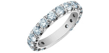 Load image into Gallery viewer, Half Eternity Ring - 14kt White Gold - 2.00ct Lab Grown Diamonds
