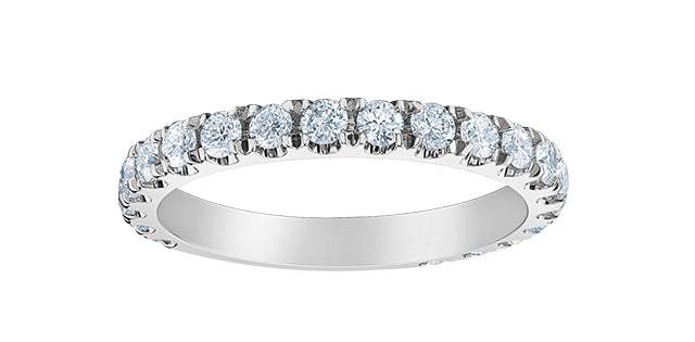 Half Eternity Ring | 14kt White Gold | 1.00ct Lab Grown Diamonds