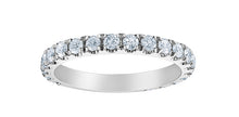 Load image into Gallery viewer, Half Eternity Ring | 14kt White Gold | 0.50ct Lab Grown Diamonds
