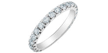 Load image into Gallery viewer, Half Eternity Ring | 14kt White Gold | 0.50ct Lab Grown Diamonds
