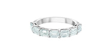 Charger l&#39;image dans la galerie, Half Eternity Ring - 14kt White Gold - 2.10ct Lab Grown Diamonds | LD161W210
