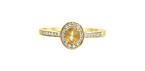 Ring - Yellow Sapphire - 10kt Yellow Gold | DX907YYSA