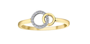 Ring - 10kt yellow gold - diamonds | DD7947Y