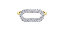 Charger l&#39;image dans la galerie, Ring - 10kt yellow &amp; white  gold- diamonds | DD8138YW50
