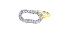 Charger l&#39;image dans la galerie, Ring - 10kt yellow &amp; white  gold- diamonds | DD8138YW50
