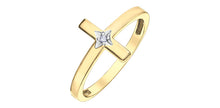 Load image into Gallery viewer, Ring - 10kt yellow gold - diamonds | DD8020YG
