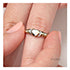 Ring - 10kt yellow gold - diamonds | DD8152Y