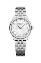 Load image into Gallery viewer, Toccata Ladies Classic Stainless Steel Diamond Quartz Watch, 24 mm, mother-of-pearl dial | 5024-ST-97081
