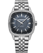 Load image into Gallery viewer, Raymond Weil Freelancer Ladies Automatic Blue Dial Bracelet Watch, 34.5 x 34.5 mm | 2490-STS-50051
