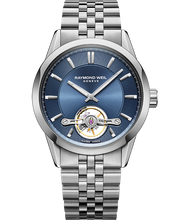 Charger l&#39;image dans la galerie, Raymond Weil Freelancer Calibre RW1212 Men&#39;s Automatic Blue Steel Watch, 42.5mm | 2781-ST-50051
