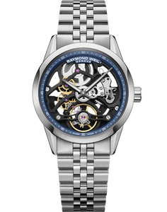 Raymond Weil Freelancer Calibre RW1212 Skeleton Automatic Watch, 38 mm | 2783-ST-50000