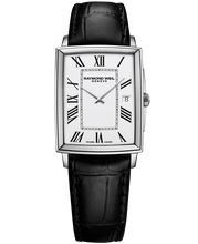 Charger l&#39;image dans la galerie, Raymond Weil Toccata Gents Stainless Steel Quartz Leather Watch | 5425-STC-00300
