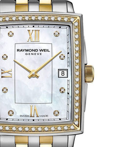 Raymond Weil Toccata Mother-of-pearl dial, 68 diamonds, two-tone, Quartz | 5925-SPS-00995