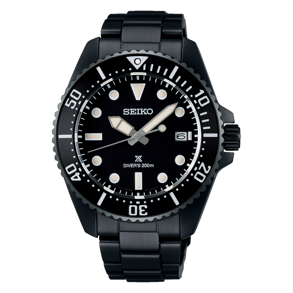Seiko Prospex Sea - Solar - Black - 41mm | SNE599P1 – Assaleh