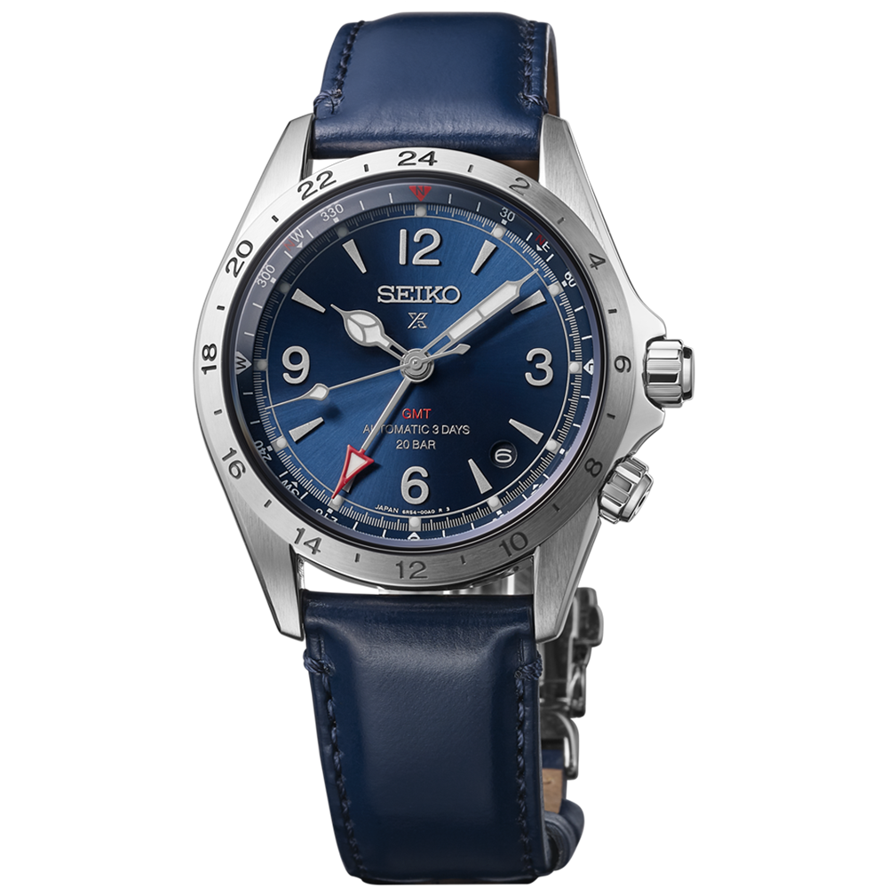 Seiko PROSPEX Alpinist GMT Blue Dial SPB377J1