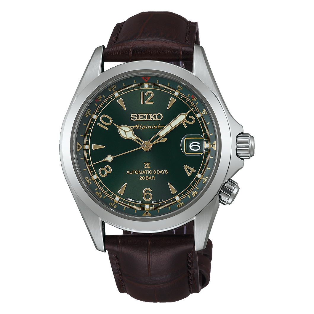 Seiko Prospex Land Alpinist - Green - 39.5mm | SPB507J1