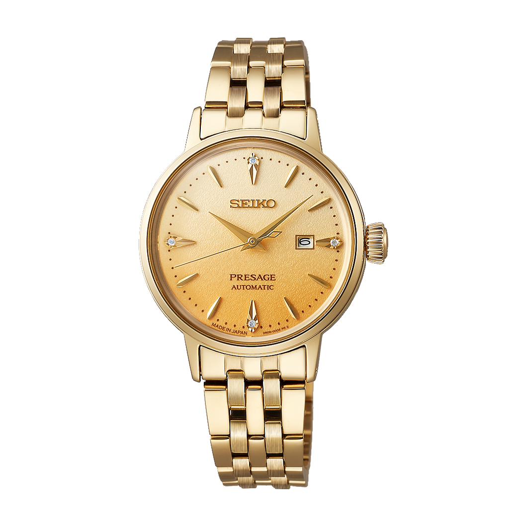 Seiko Presage Cocktail Time - Golden - 30mm | SRE018J1