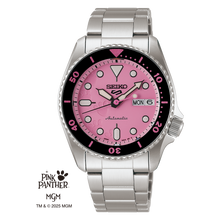 Load image into Gallery viewer, Seiko 5 Sports - Pink Panther Limited Edition - 38mm | SRPM07K1J
