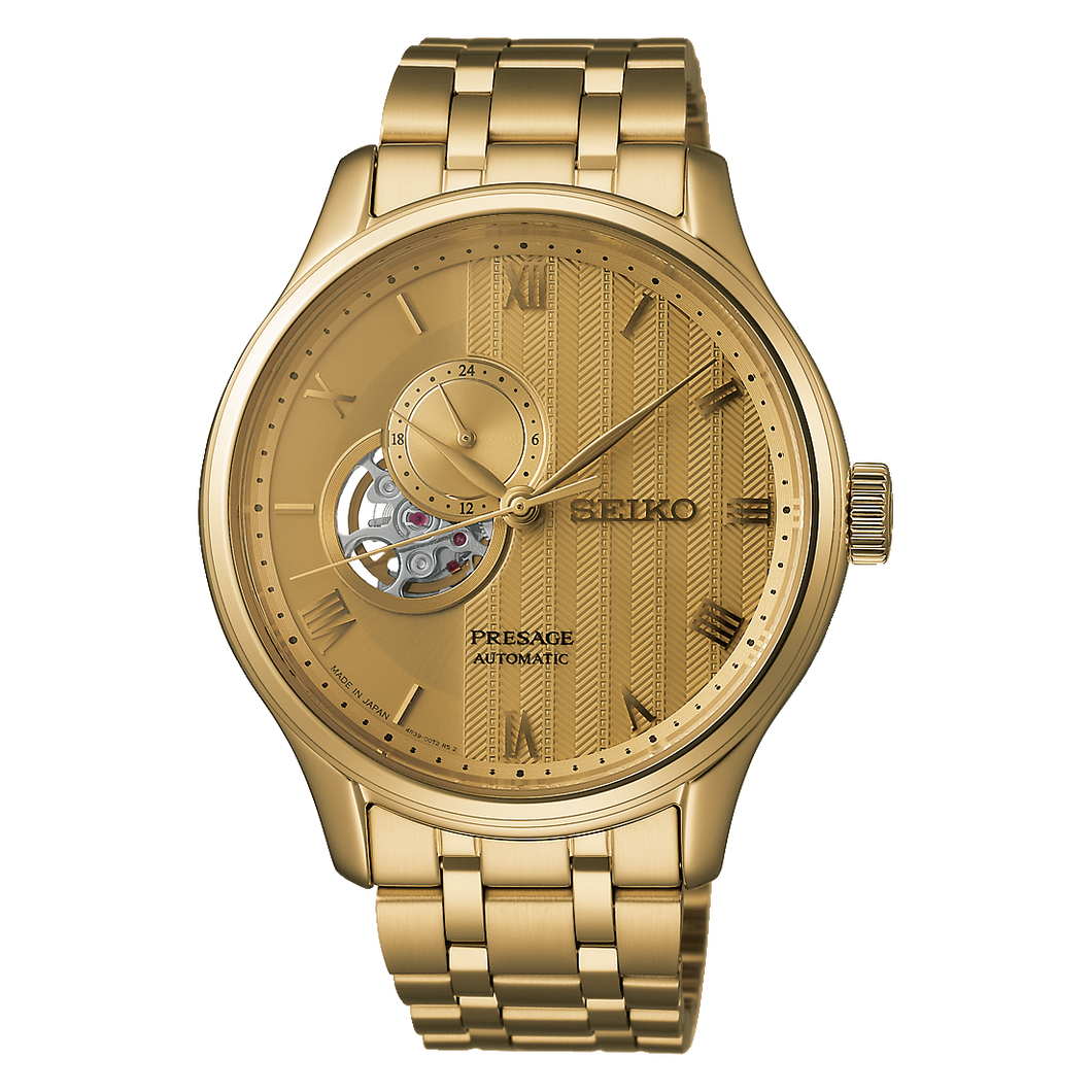 Seiko - Presage Automatic - Golden - 41.8mm | SSA468J1