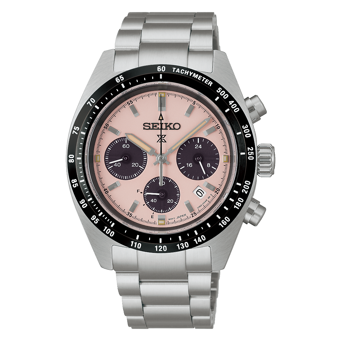 Seiko Prospex Speedtimer Solar Chronograph - Light Pink - 39mm