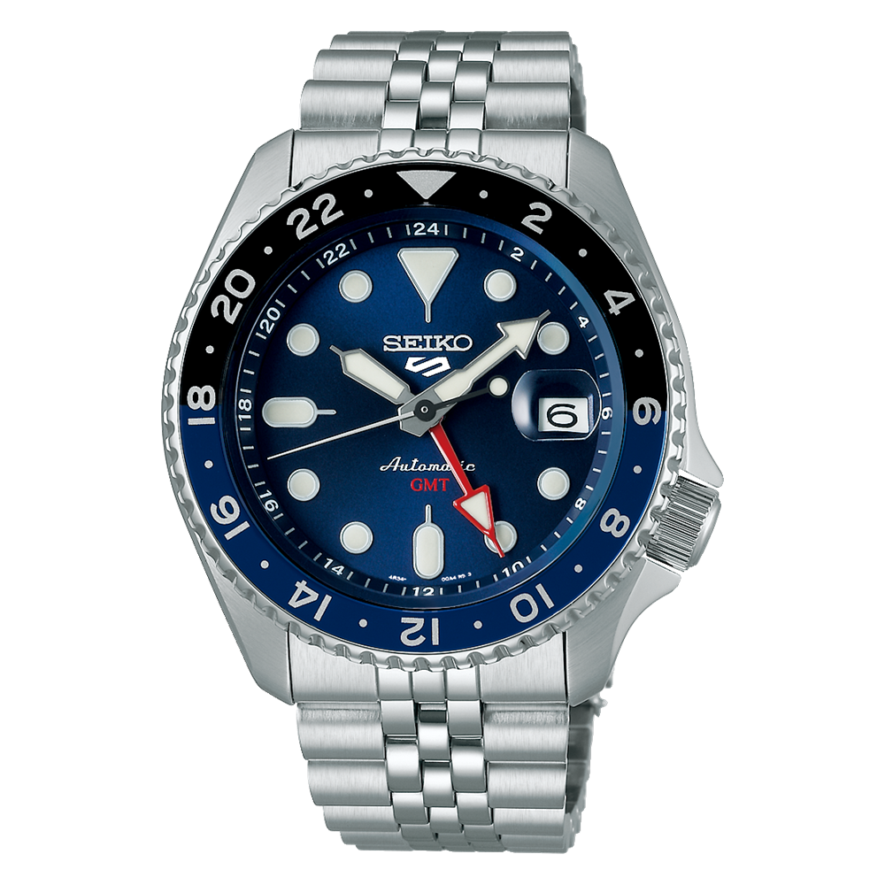 Seiko 5 Sports GMT SSK003K1 Black Grape