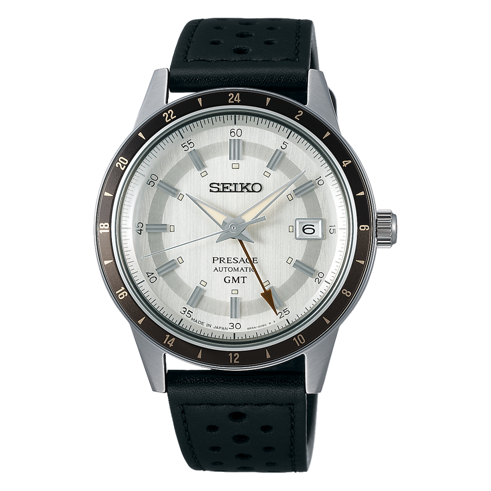 Seiko Presage GMT - Silver | SSK011J1
