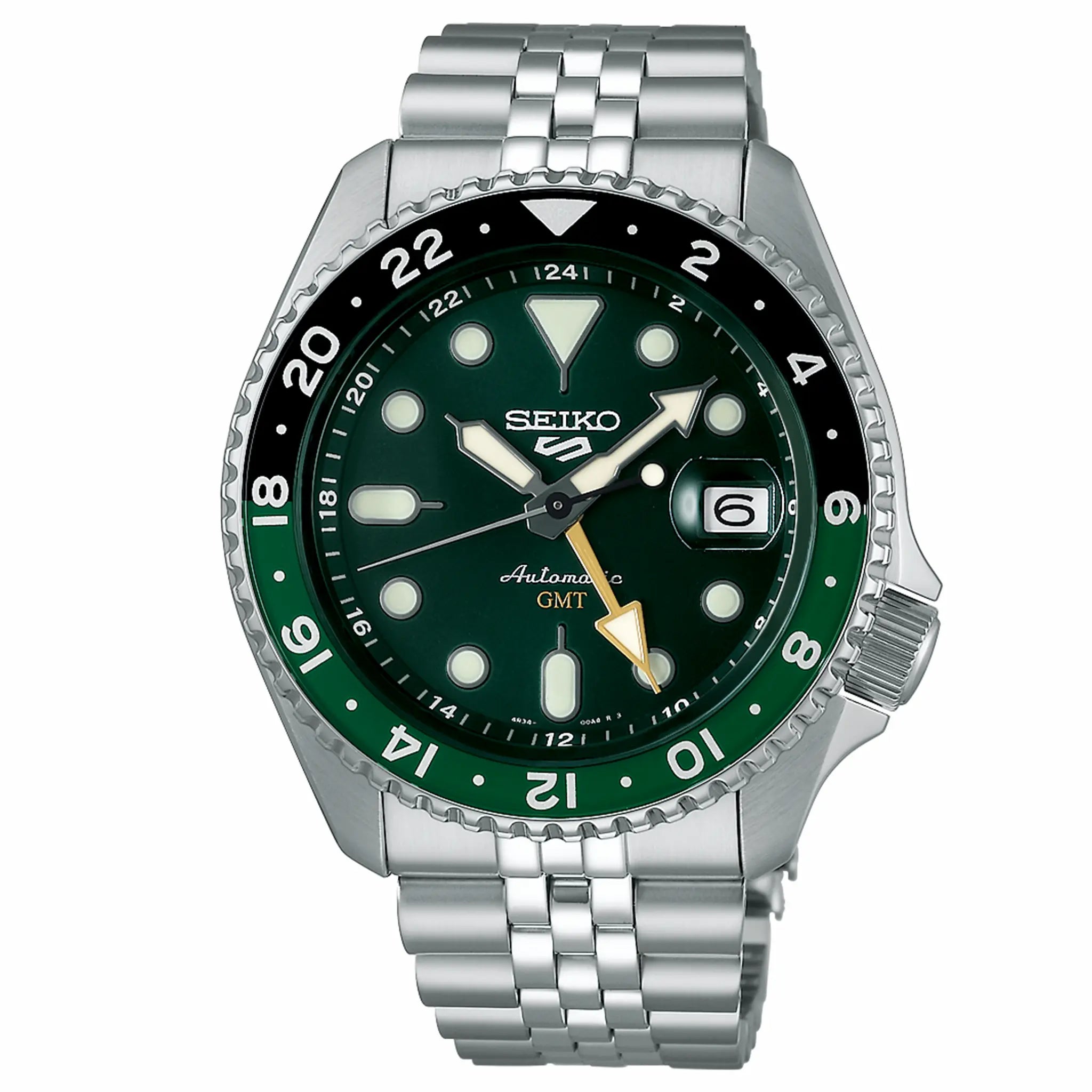 Seiko 5 sports world time automatic sale