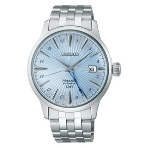 Seiko Presage Light Blue GMT - 40mm | SSK037J1