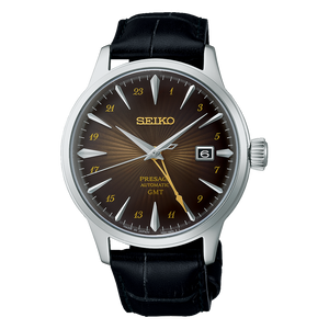 Seiko Presage Brown GMT - 40mm | SSK039J1