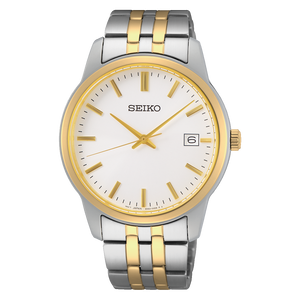 Seiko Quartz - White - 40mm | SUR402P1
