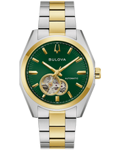 Load image into Gallery viewer, Bulova Surveyor Automatic - Two-Tone - Green | 98A338
