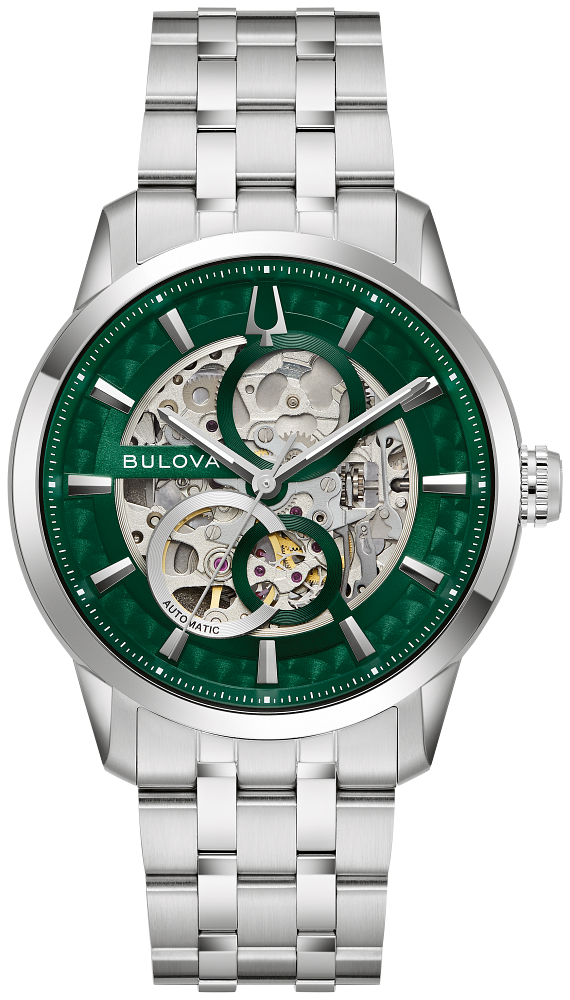 Bulova Sutton Automatic - Green - 40mm | 96A329