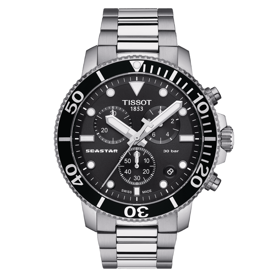 Tissot Seastar 1000 Quartz Chronograph Black | T1204171105100