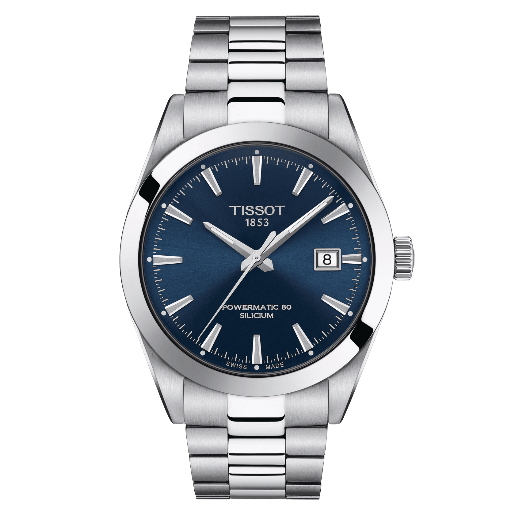 Tissot Gentleman Powermatic 80 Silicium Blue T1274071104100