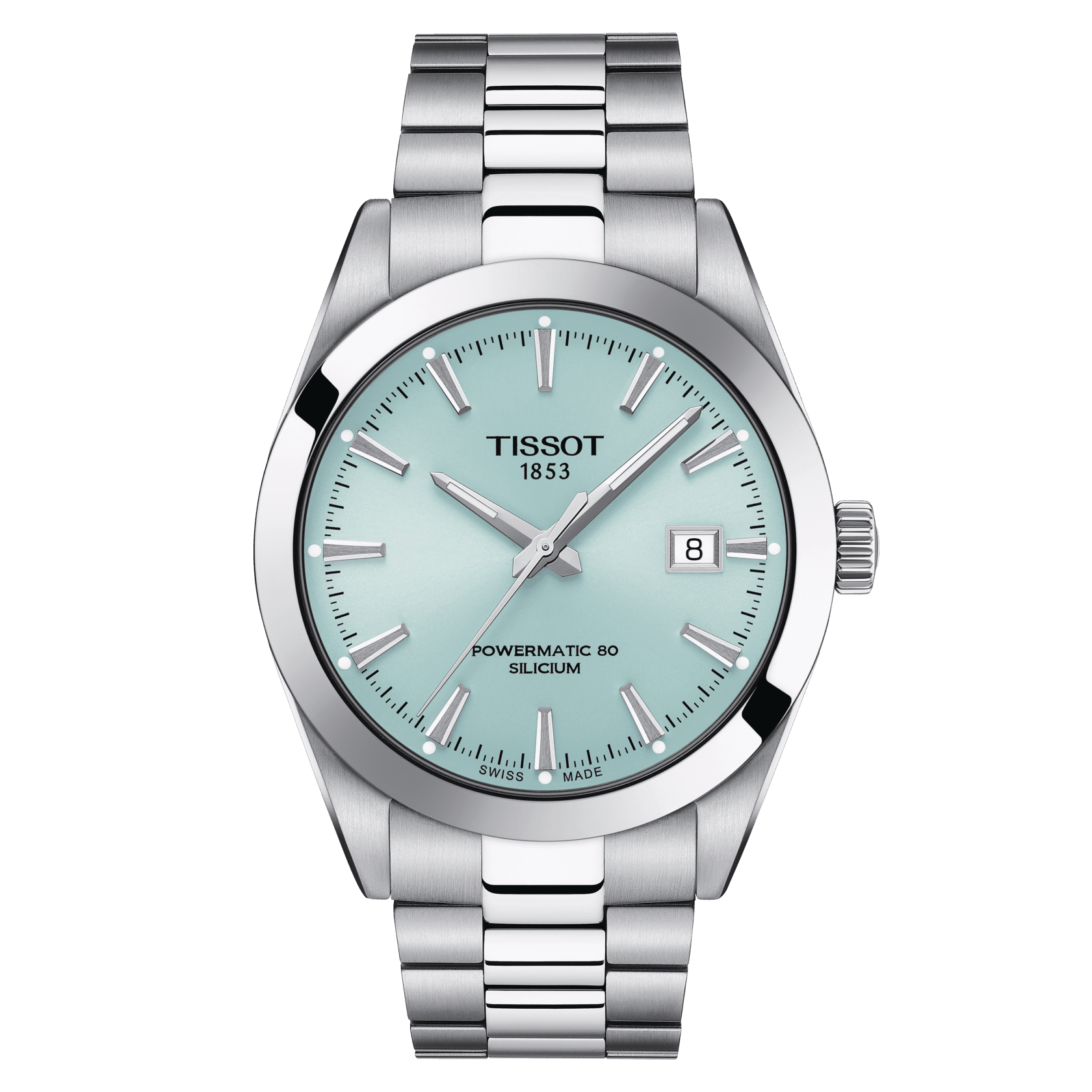 Tissot Gentleman Powermatic Silicium 80 Ice-Blue | T1274071135100