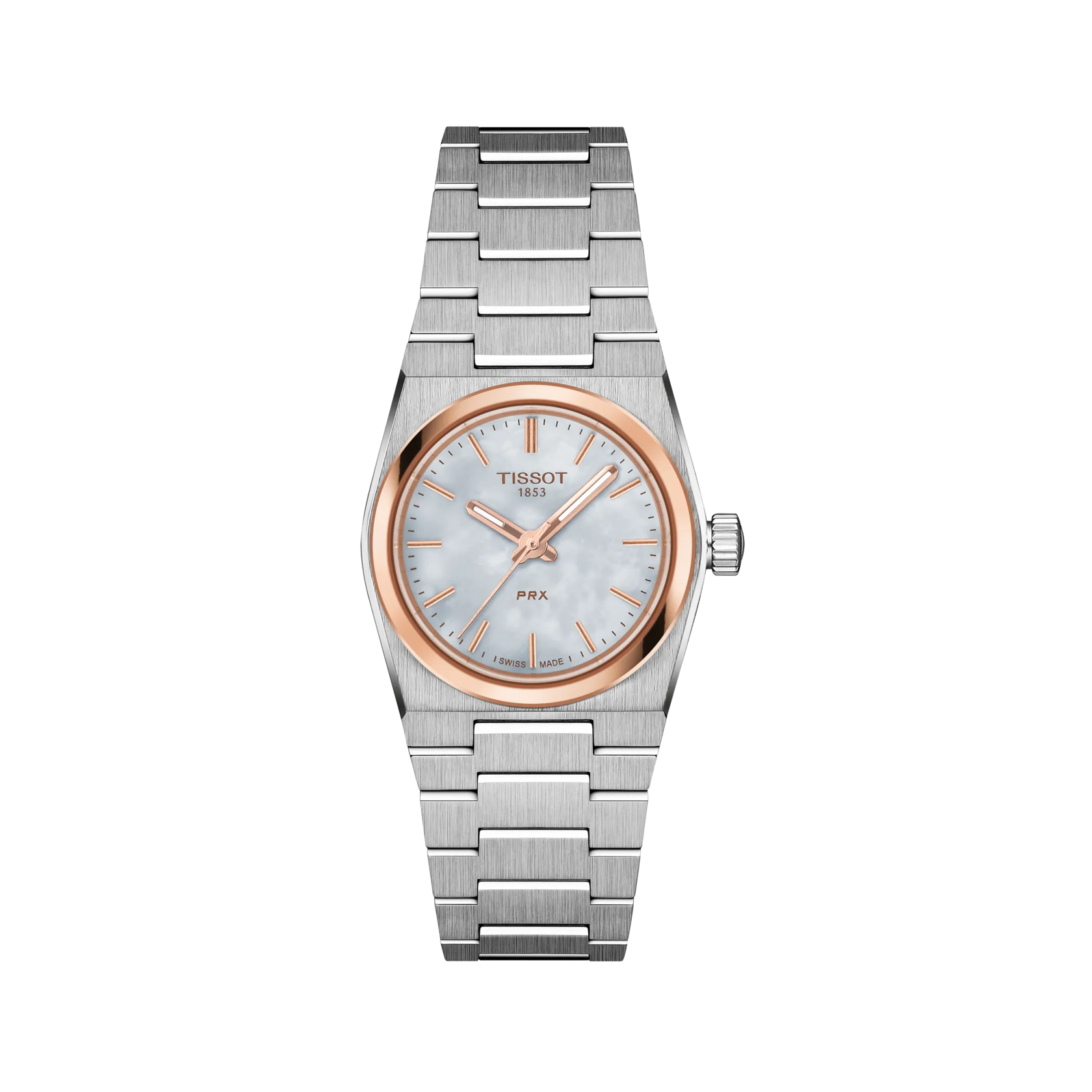 Tissot PRX Quartz White mother-of-pearl - 25mm