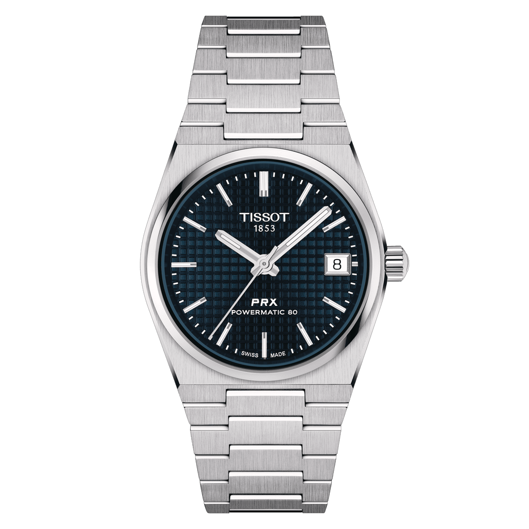 Tissot PRX Powermatic 80 Blue - 35mm | T1372071104100 – Assaleh Tissot PRX Powermatic 80 Blue - 35mm | T1372071104100 – Assaleh