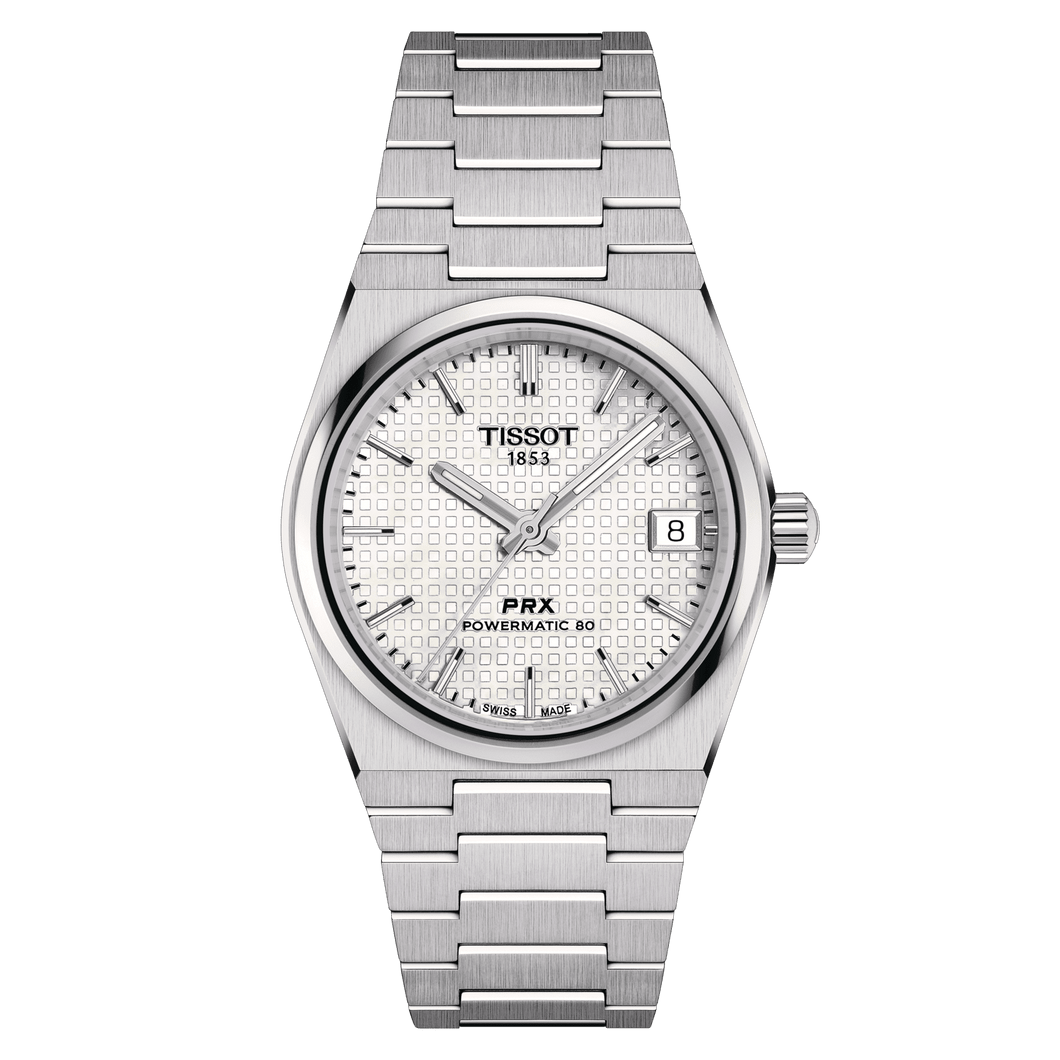 Tissot PRX Powermatic 80  white mother-of-pearl - 35mm | T1372071111100