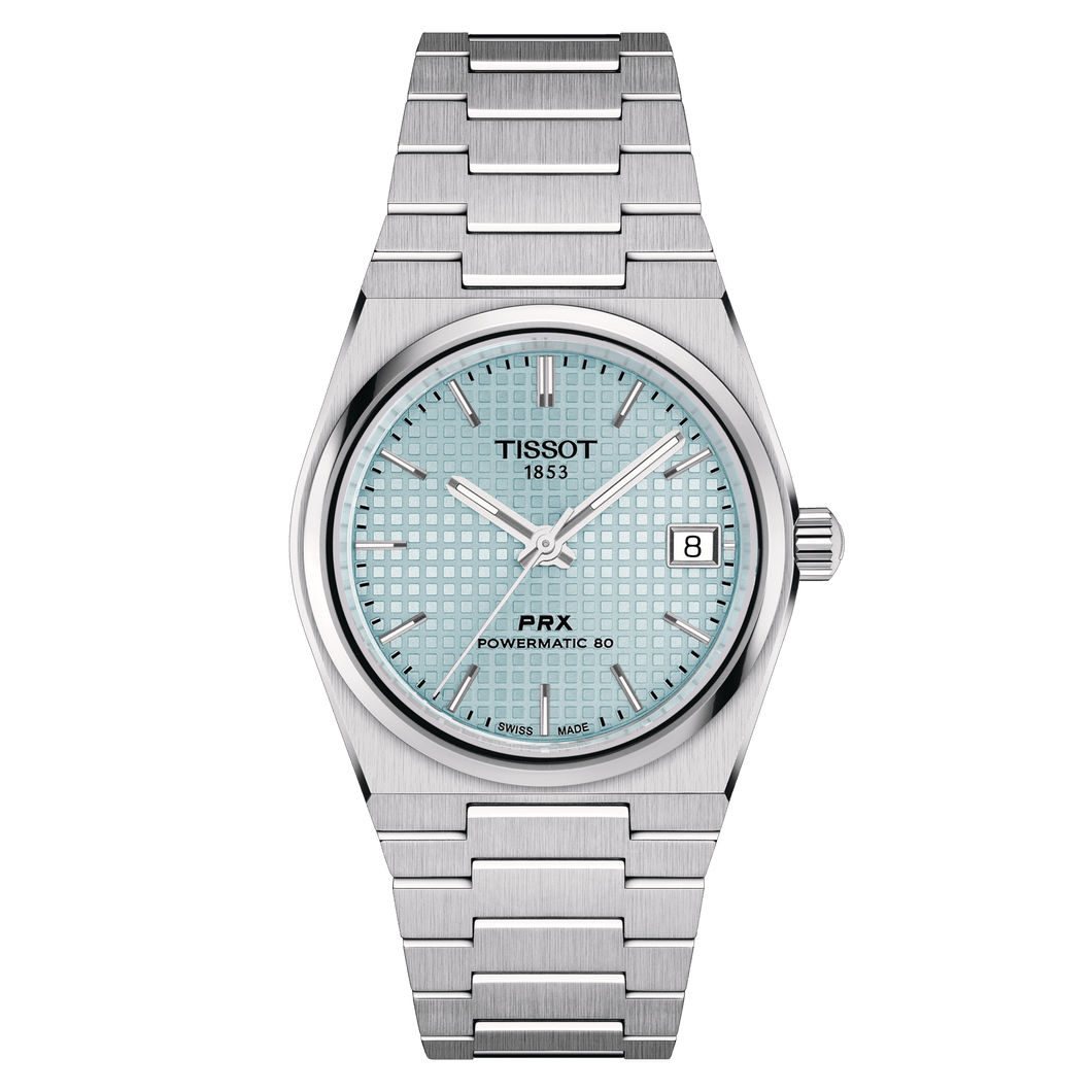 Tissot PRX Powermatic 80 Ice-Blue - 35mm | T1372071135100