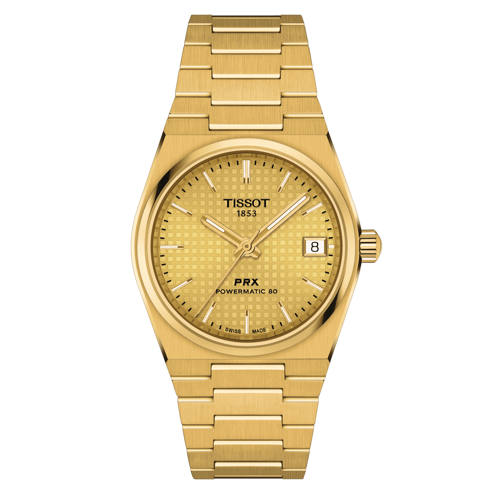 Tissot PRX Powermatic 80 Gold PVD - 35mm | T1372073302100 Tissot PRX Powermatic 80 Gold PVD - 35mm | T1372073302100